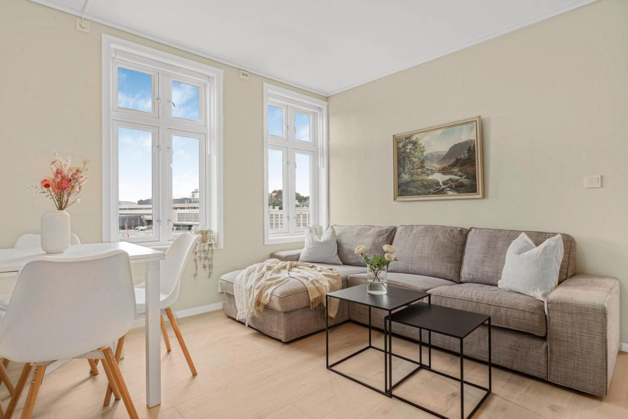 Contemporary City-Apartement With Views Of The Dock! ベルゲン エクステリア 写真