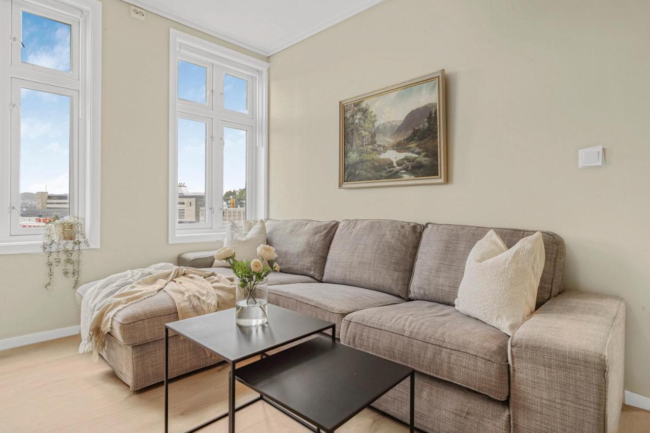 Contemporary City-Apartement With Views Of The Dock! ベルゲン エクステリア 写真